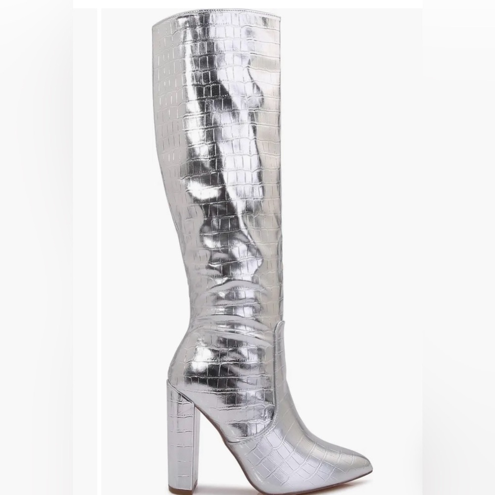 BERNESS Aster Croc Embossed Boot - Picture 7 of 7
